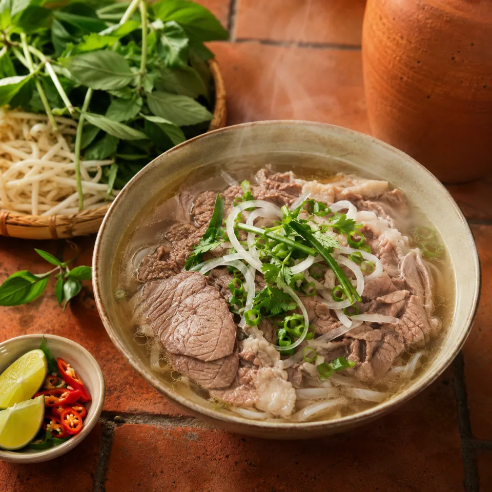 Bàn ăn tại Cafe Simba